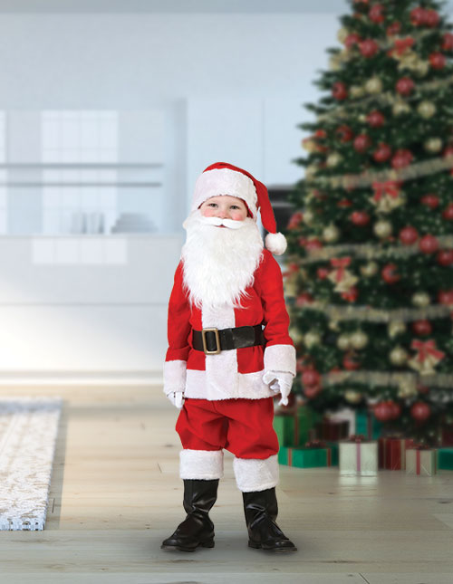 Boys hot sale santa outfit