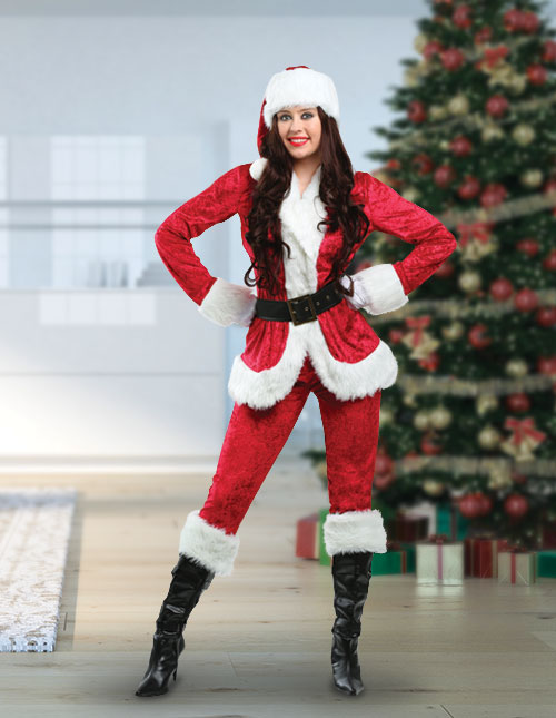 Santa claus outlet costume women