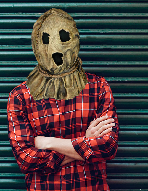 Dark Night of the Scarecrow Adult Bubba Mask