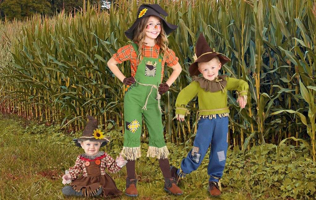 Kids’ Scarecrow Costumes 