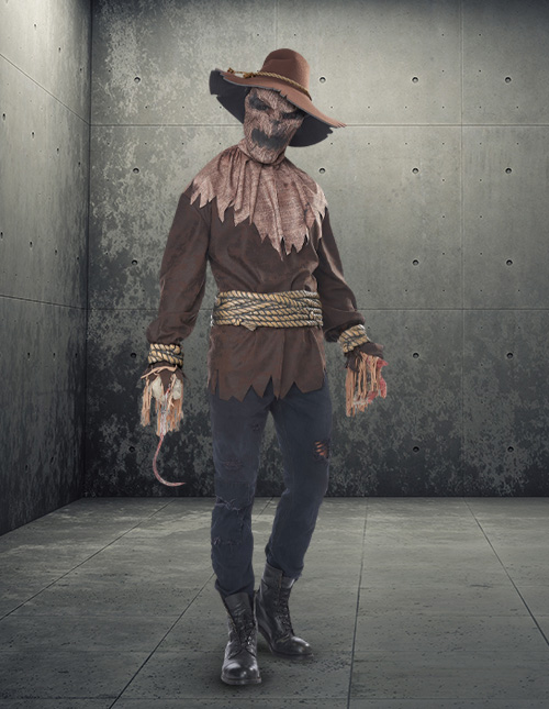 Homemade Scary Scarecrow Costume