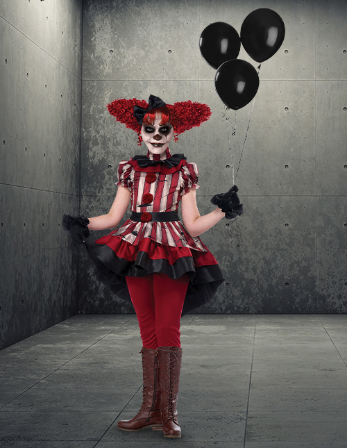 Killer Clown Costume for Kids
