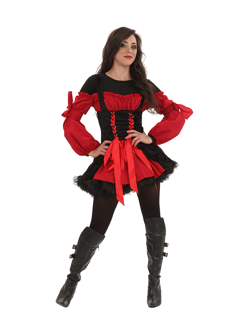 Sexy Pirate Costume with Long Sleeve Shirt Sexy Pirate Costume with Long Sleeve Shirt