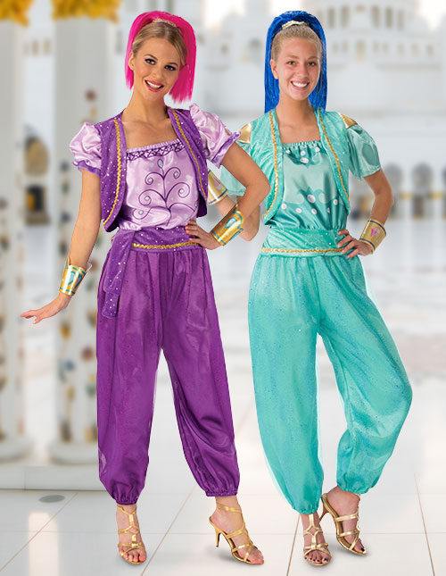 Shimmer and Shine Adult Costumes