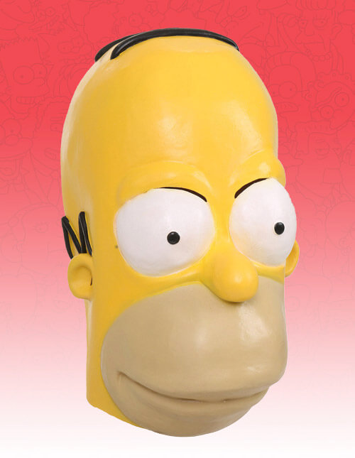 Homer Simpson Mask Homer Simpson Mask