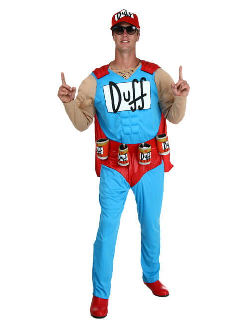 Duffman is Here to Refill Your Beer Pose