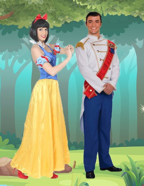 Snow White and Prince Couples Costumes