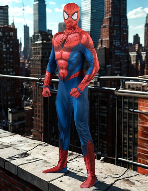 Mens Spiderman costume