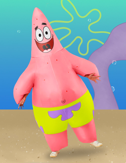 Inflatable Patrick Star Adult Costume