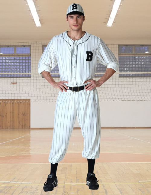  Vintage Baseball Costume for Halloween Men Baseball