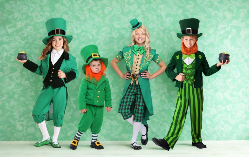 Kids leprechaun costumes