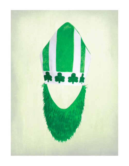 St. Patrick's Day Hat & Beard