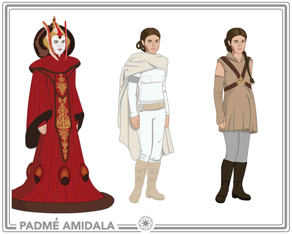 Padme Amidala Costume Ideas.