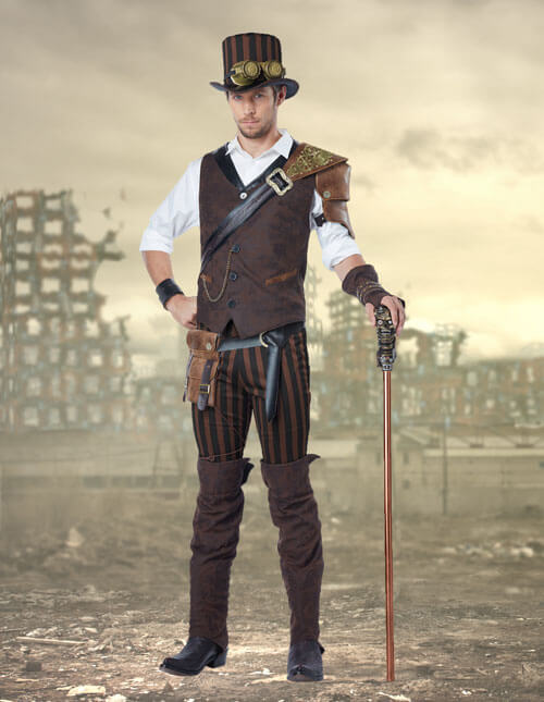 Steampunk Adventurer Costume Steampunk Adventurer Costume