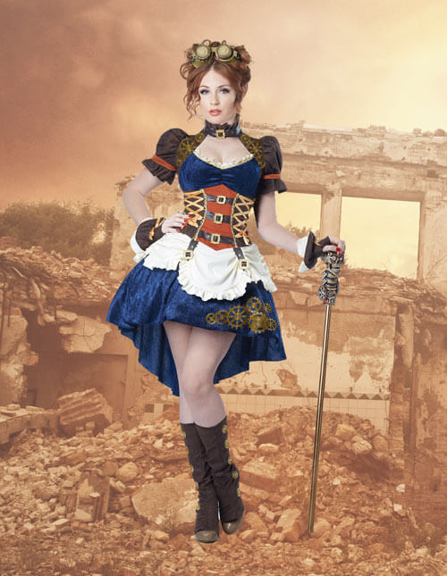 Fantasy Steampunk Costume Fantasy Steampunk Costume