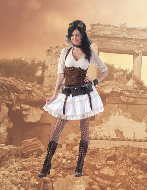 Womens Steam Punk Costume