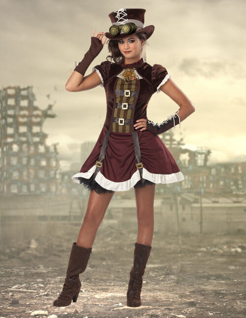 Steampunk Fantasy Costume for Women