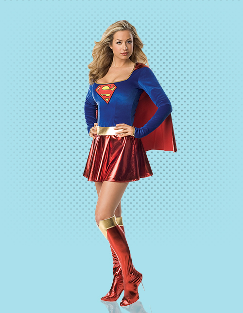 Sexy Supergirl Costume