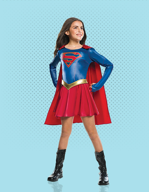 Wonder Girl Costume, Super Woman Costume for Girls, Halloween