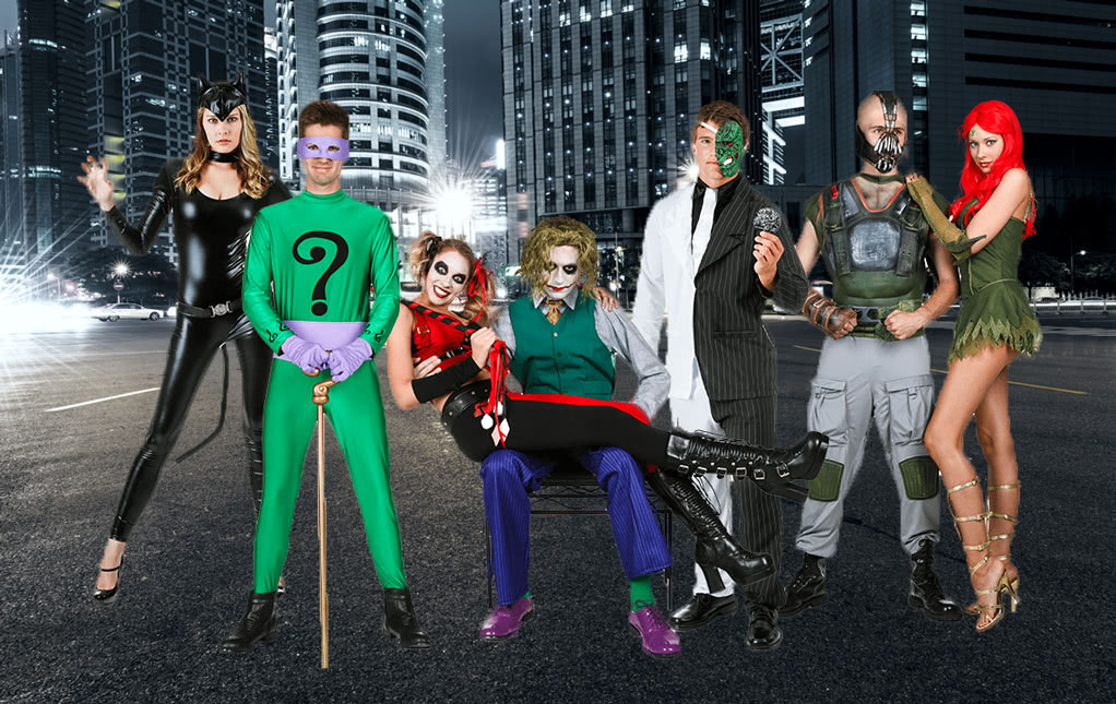 female comic villains costumes