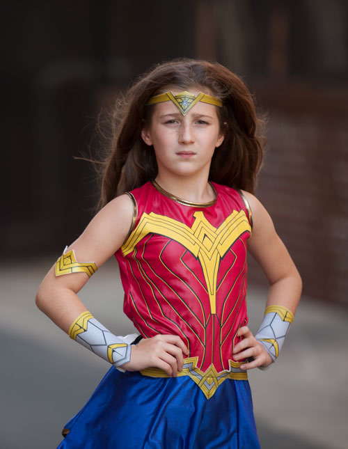 Love her look in a Wonder Woman Costume Love her look in a Wonder Woman Costume