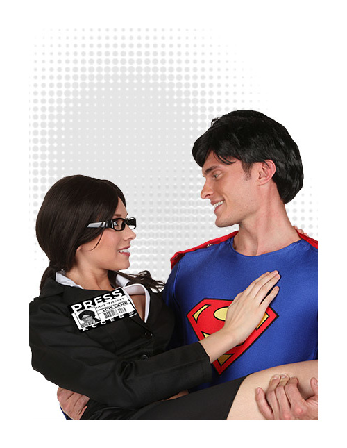 lois lane and superman costume