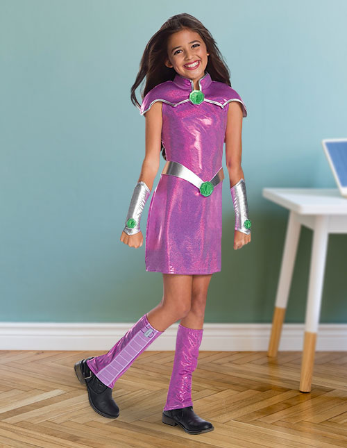 starfire superhero costume for kids