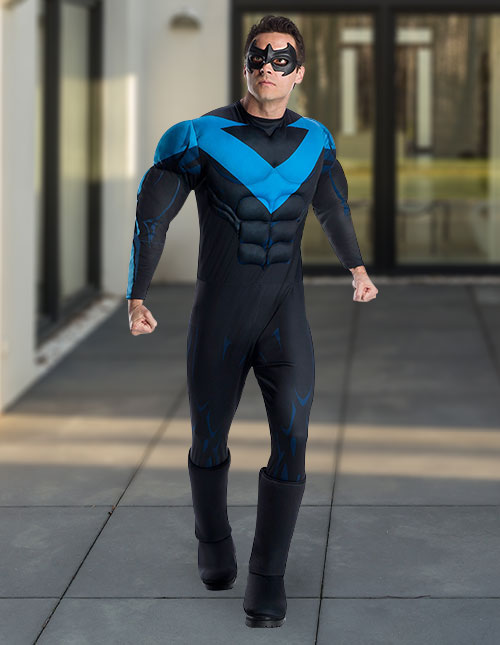 mens nightwing halloween costume