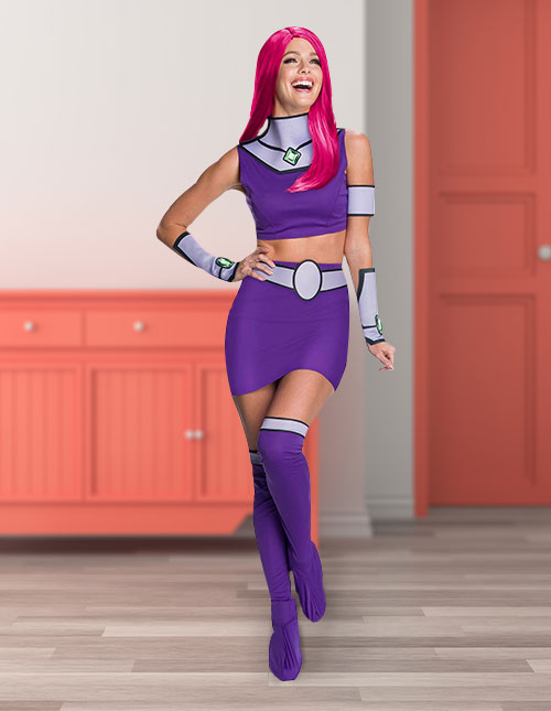 Starfire and raven clearance costumes