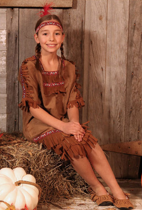 Girl’s Native American Costume Girl’s Native American Costume