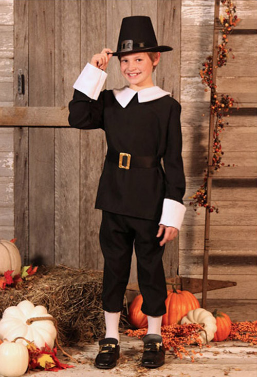 Pilgrim Boy Costume