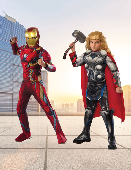 Thor and Iron Man Costumes Thor and Iron Man Costumes