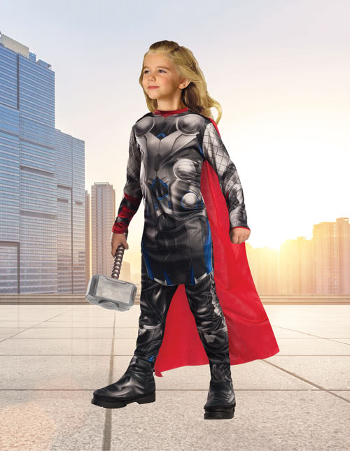 Thor Girls Costume Thor Girls Costume