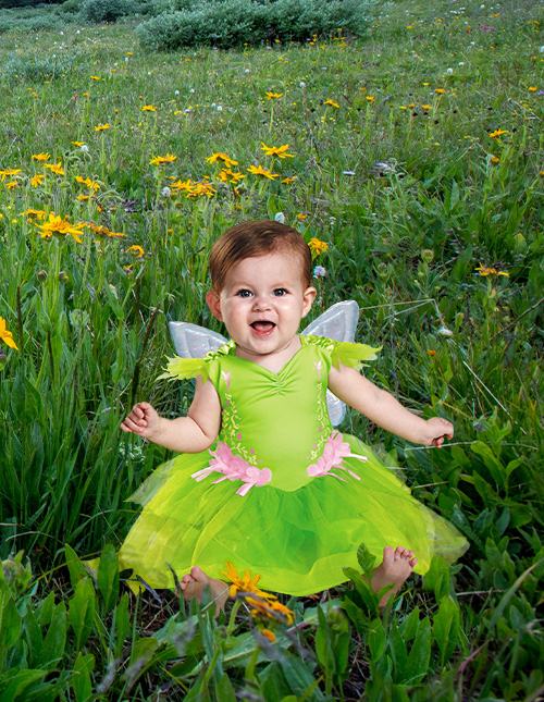 Baby 2024 tinkerbell costume