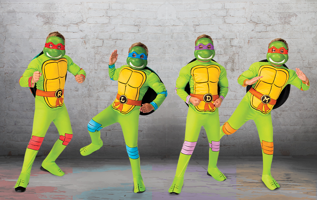 Teenage Mutant Ninja Turtles Official Character Clothing