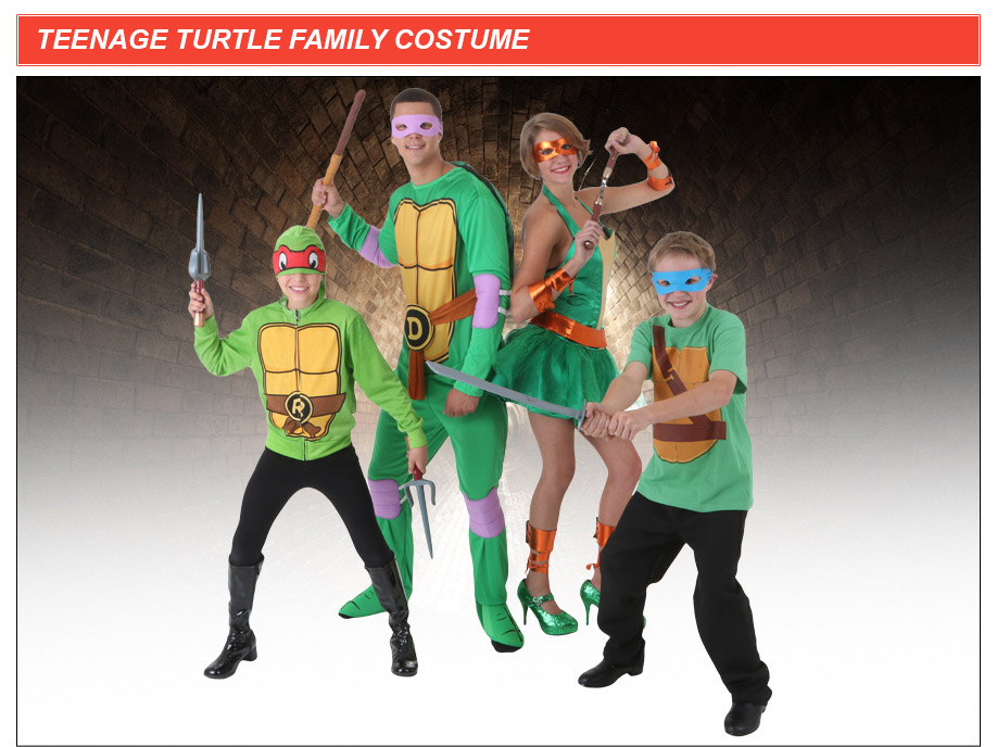 Teenage Mutant Ninja Turtles Costumes - HalloweenCostumes.com