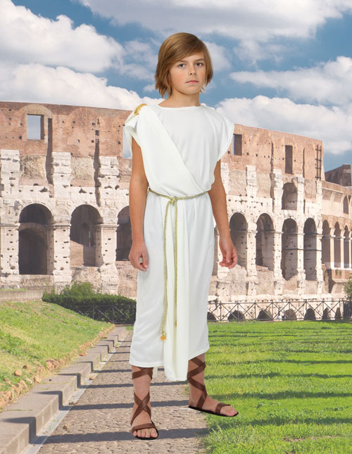 Toga costume outlet for child