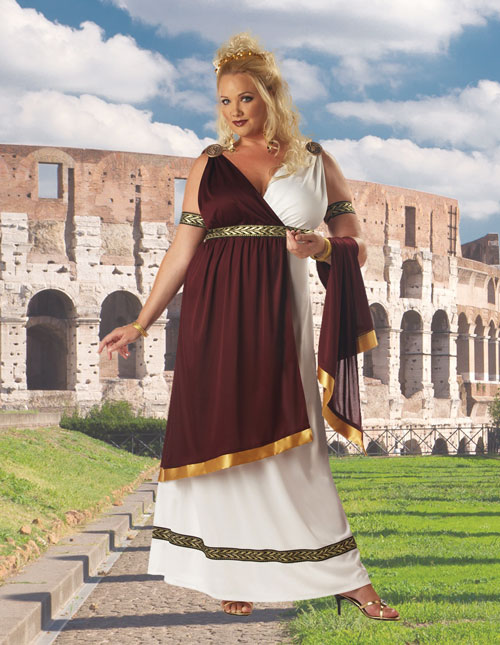 Toga costume hotsell female plus size