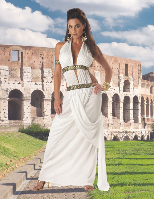 Roman Adults Fancy Dress Historical Greek Grecian Toga Womens Mens Costume New 
