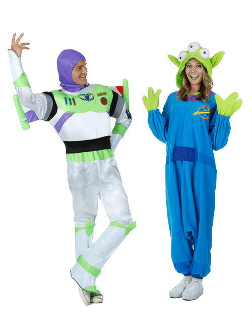 dog toy story alien costume