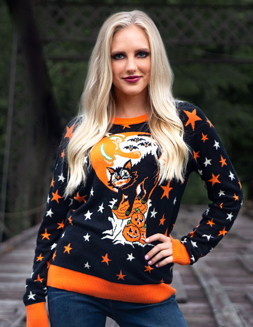 Best Ugly Halloween Sweaters For Adults And Kids