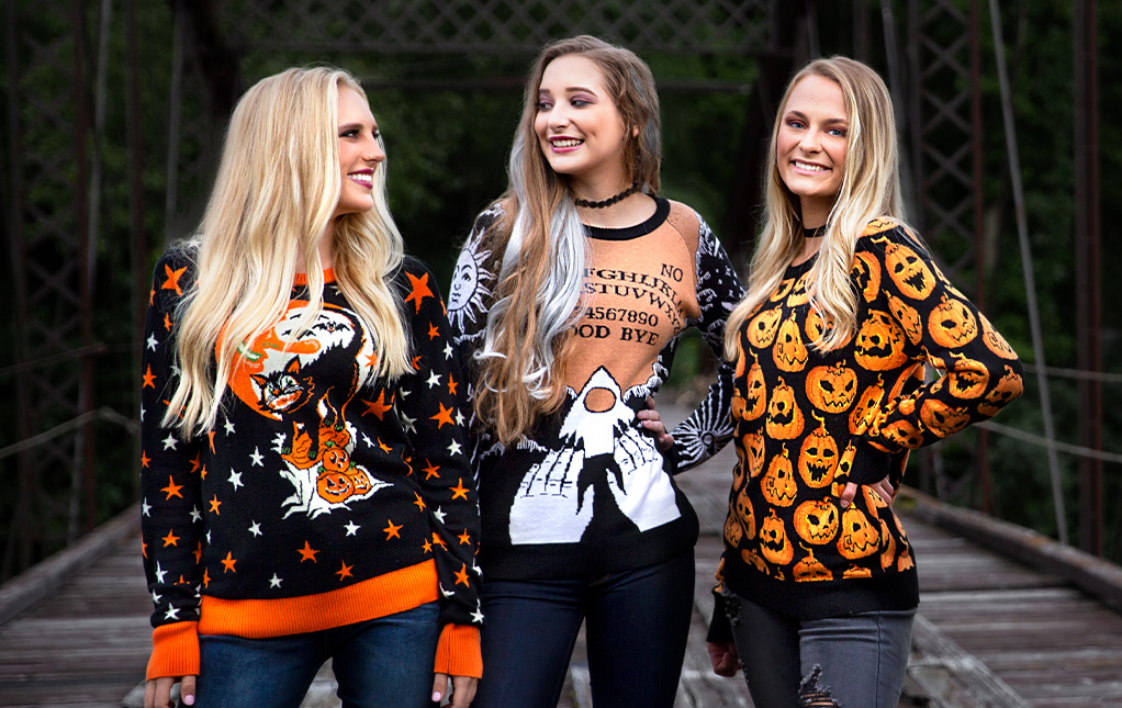 Women’s Halloween Sweaters 
