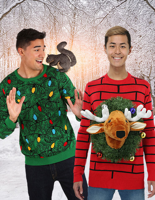 Ugly Christmas Sweaters | HalloweenCostumes.com