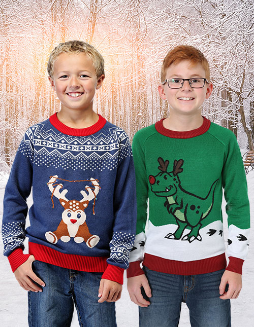 Christmas deals kids sweaters