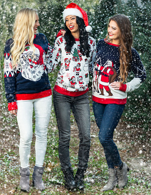 Ugly Christmas Sweaters | HalloweenCostumes.com