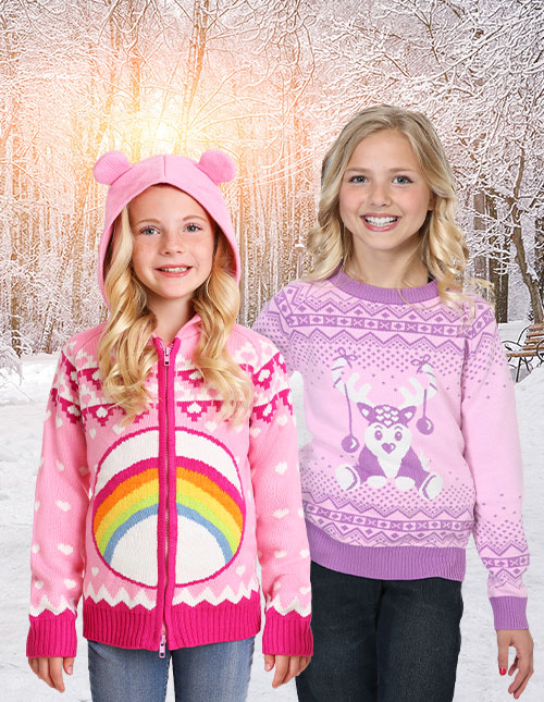 Ugly christmas sweaters hot sale for little girls