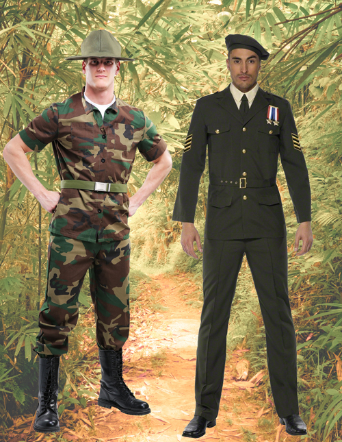 Men’s Military Costumes