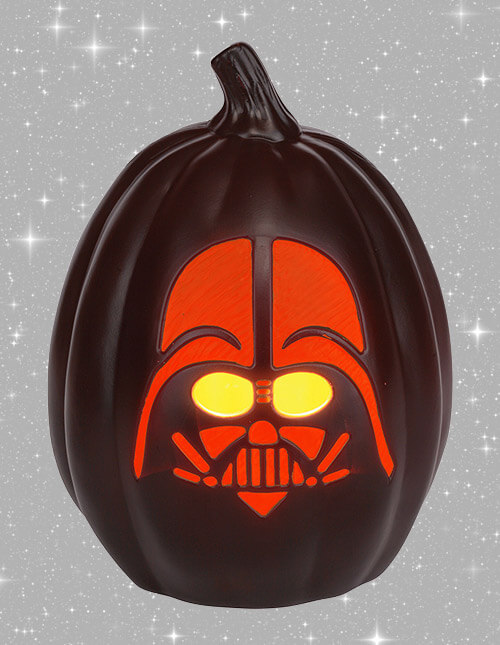 Star Wars 12' Darth Vader Face Light-Up Pumpkin Star Wars 12' Darth Vader Face Light-Up Pumpkin