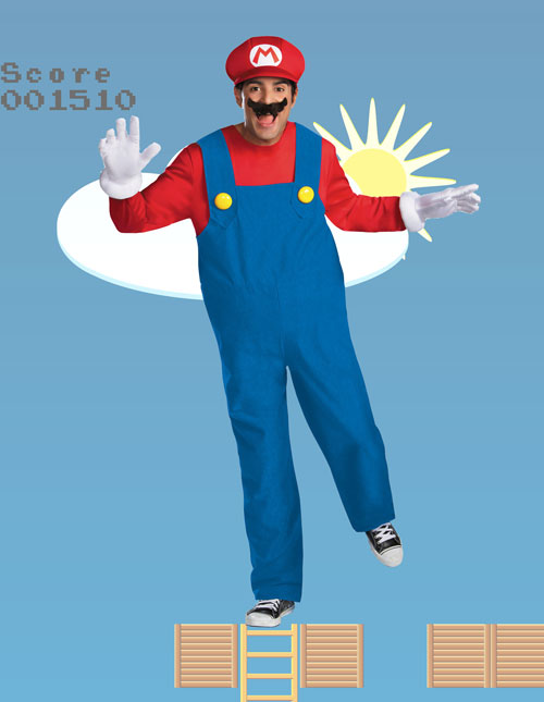 Men’s Mario Costume 