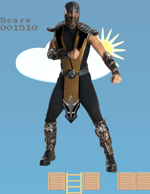 Adult Scorpion Costume 